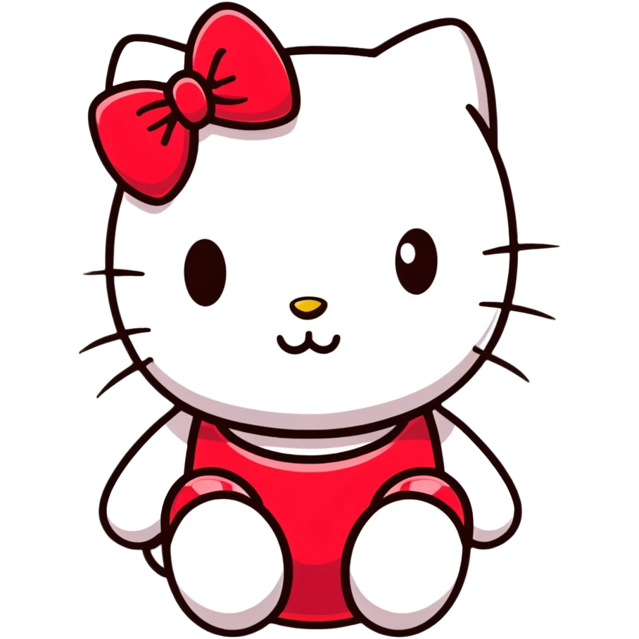 Hello kitty emoji