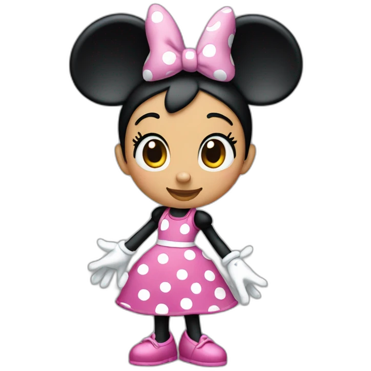 Future Minnie Mouse Full Body emoji