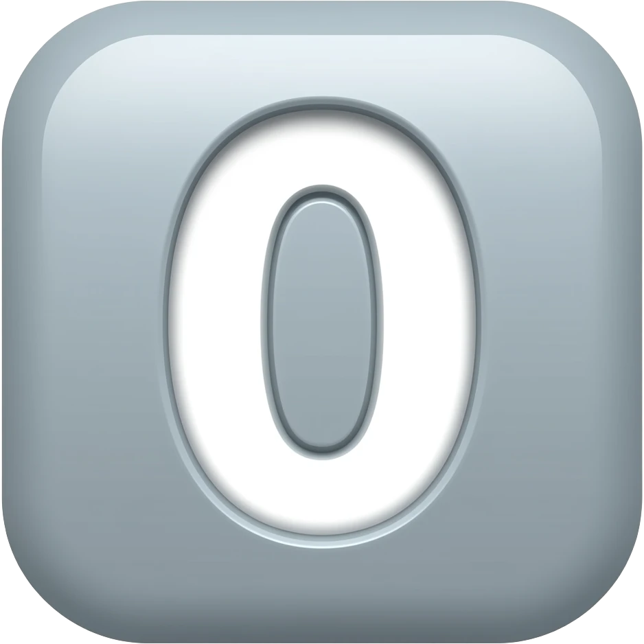 numberblock -0 emoji