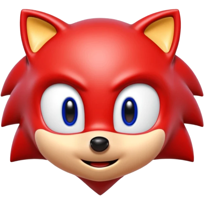 Sonic heart in love emoji
