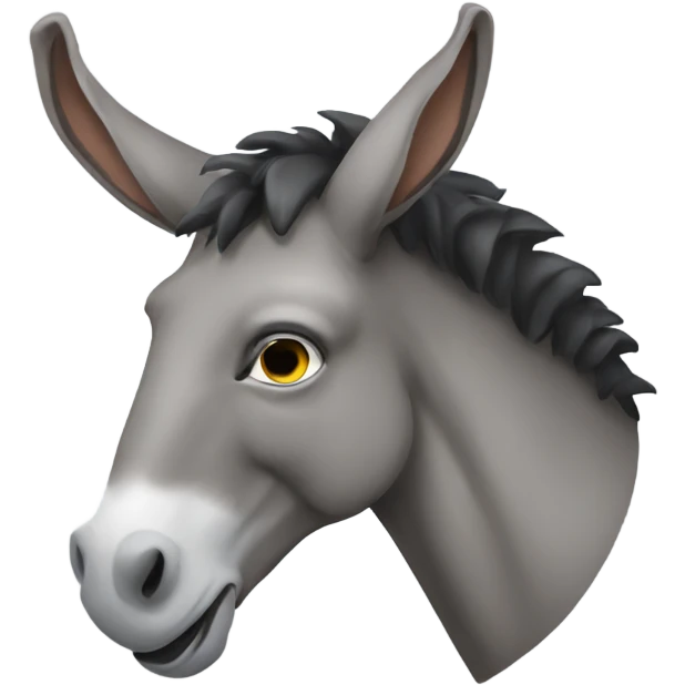 Donkey brains emoji