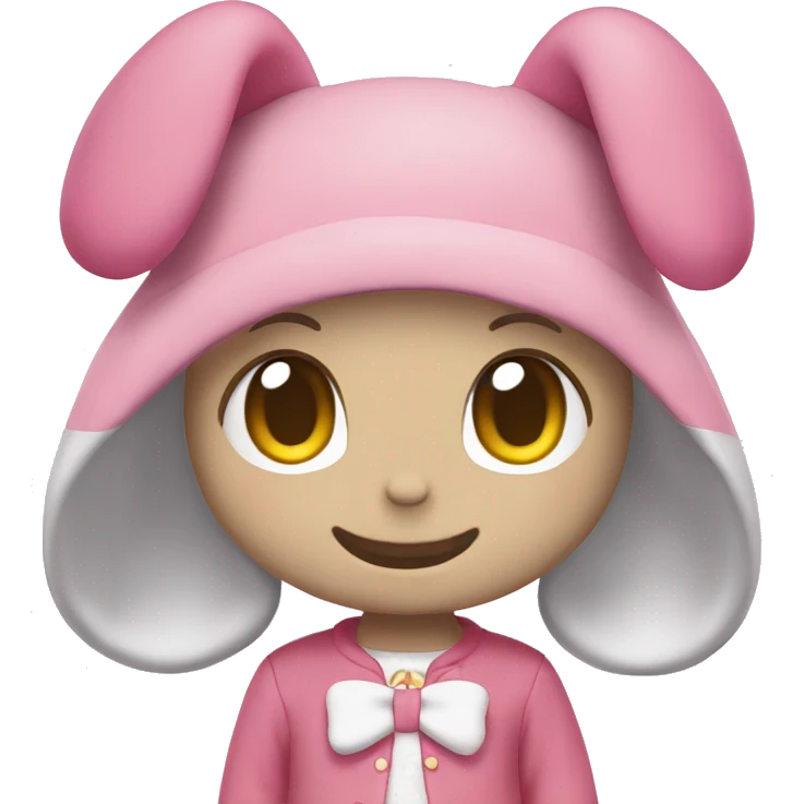My melody sanrio emoji