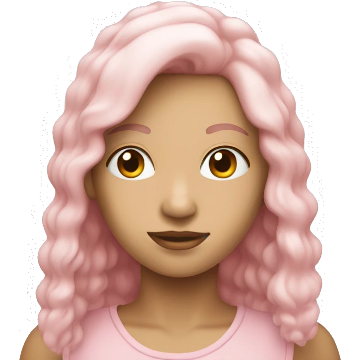 Light pink  emoji