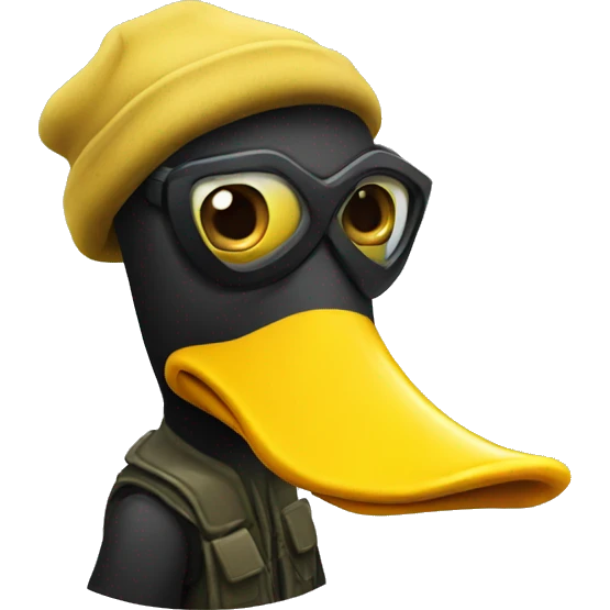 Yellow Robber duck emoji