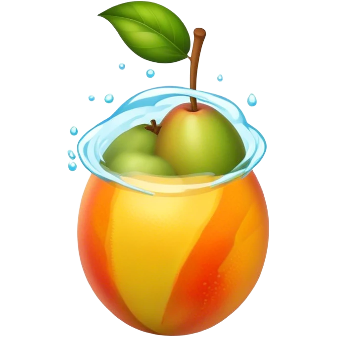 Fruit hurricane  emoji