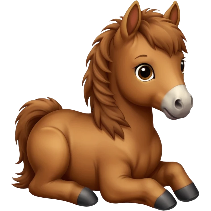 Baby horse  emoji