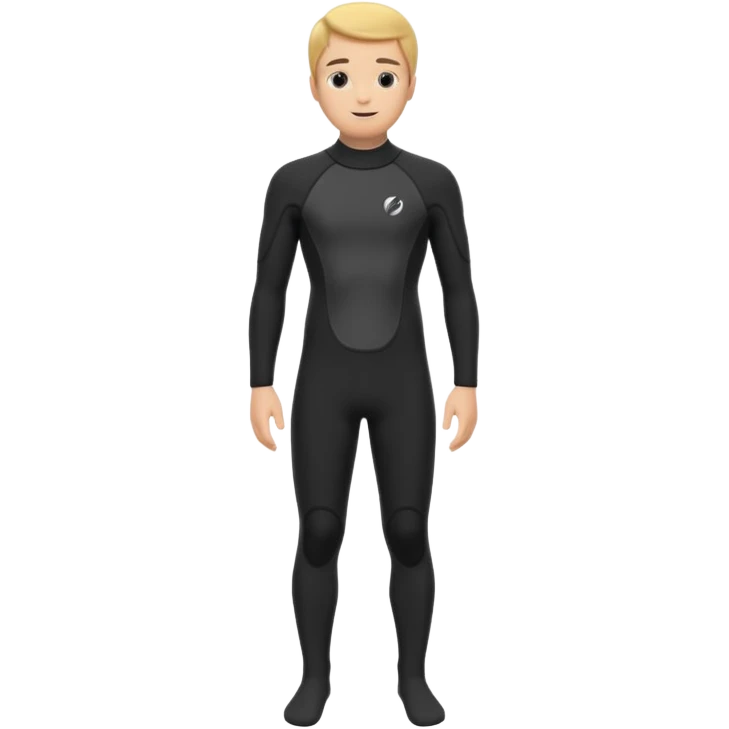 only a Wetsuit emoji