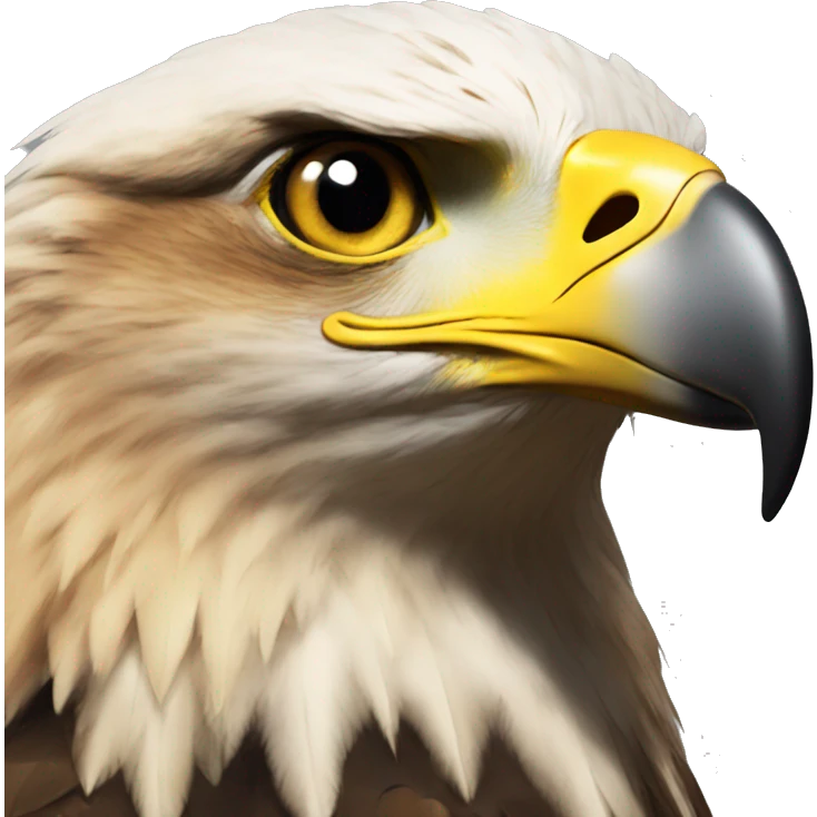 Golden eagle emoji