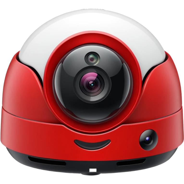 Dahua dome camera, WizSense series, 2.8mm lens, apple emoji style emoji