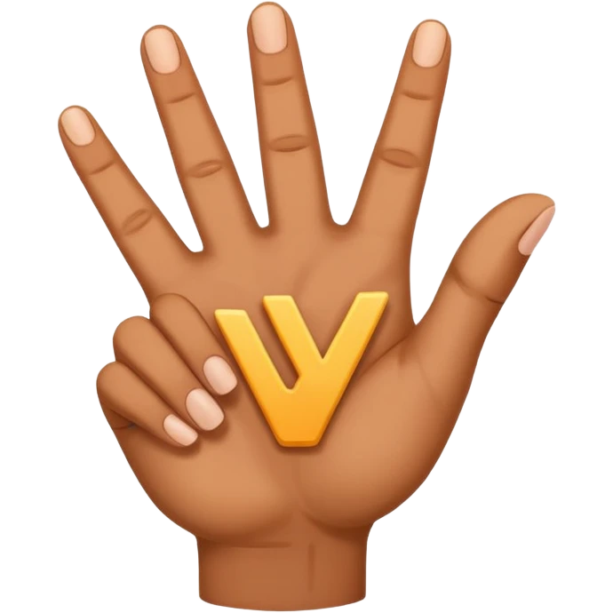 Make a y sign emoji