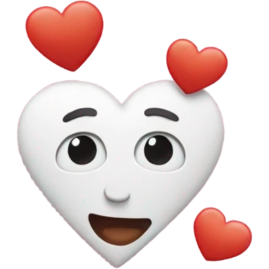 Crest an emoji with the words “I LOVE YOU” emoji