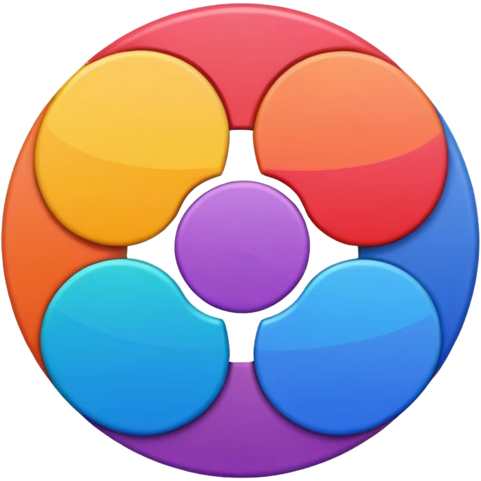 create a full circle for numarics background emoji