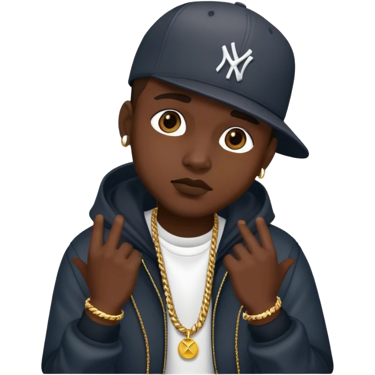 A rapper  emoji