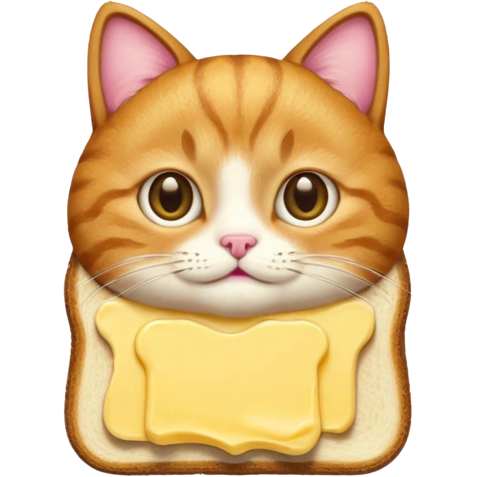Toast cat emoji