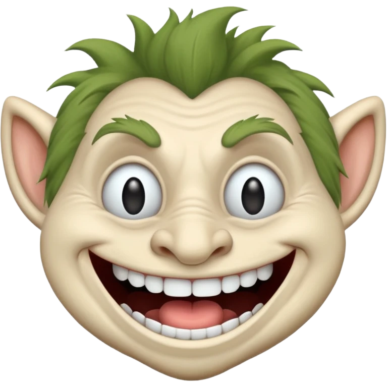Troll face emoji