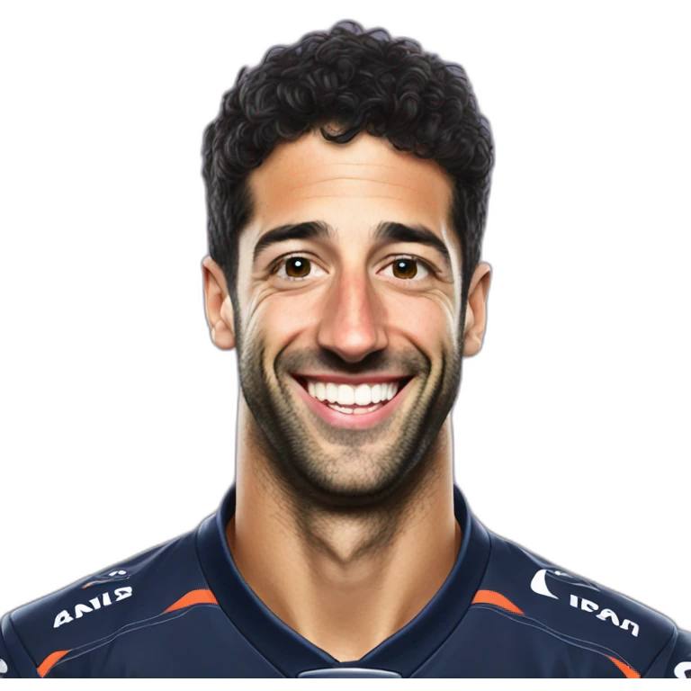 Daniel ricciardo sweat smile emoji