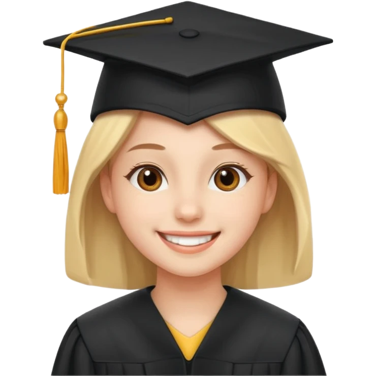happy student emoji