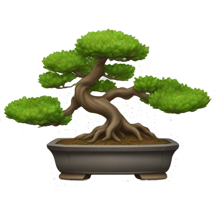 Bonsai tree emoji