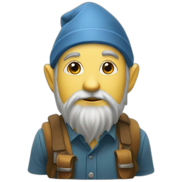 gnome commuter emoji