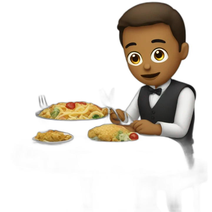 no dinner emoji