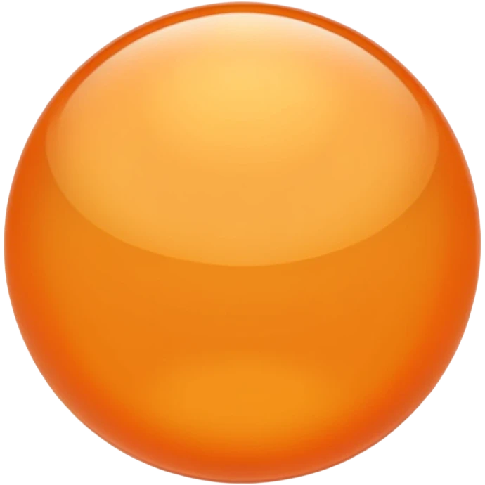 Orange opala emoji