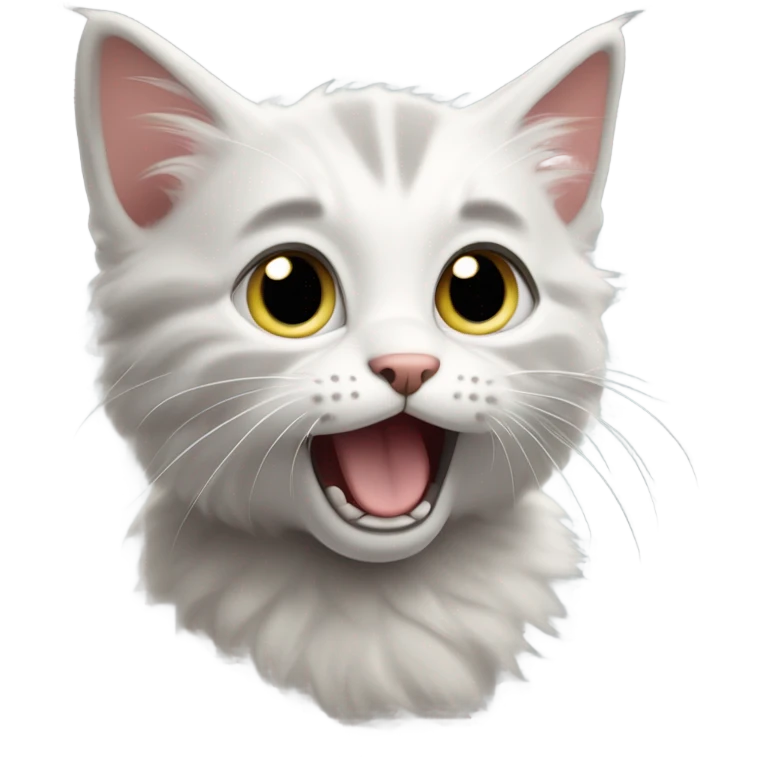 Kitten that is shocked  emoji