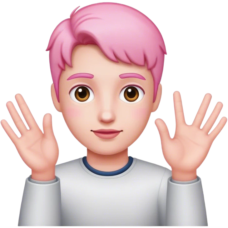 pinky promise emoji