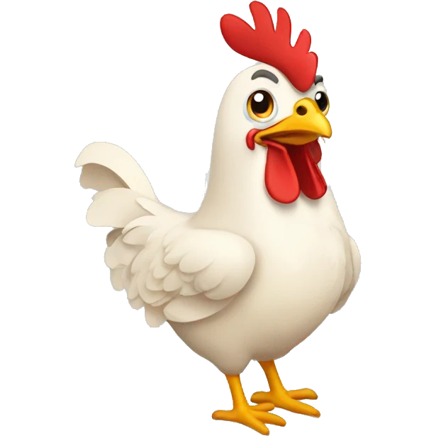 Chicken emoji