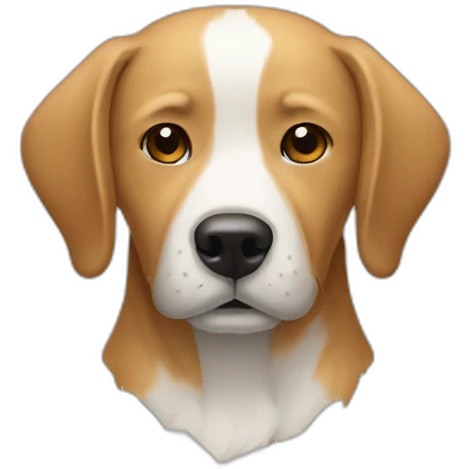 Chien malade emoji