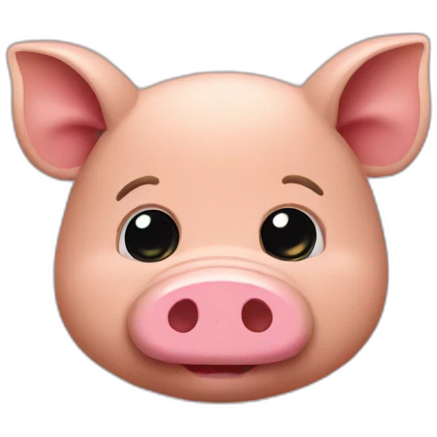 Cochon emoji
