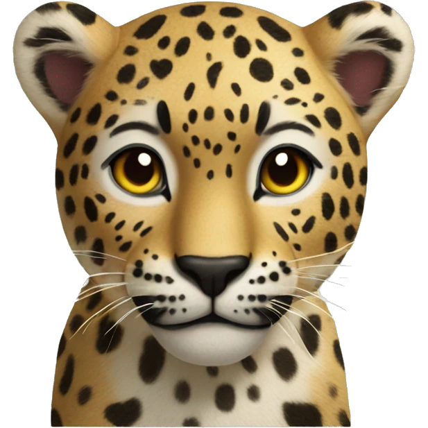 Corazón de leopardo  emoji