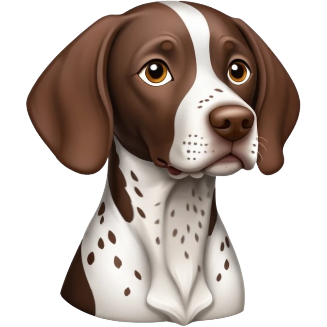 German shorthaired pointer emoji