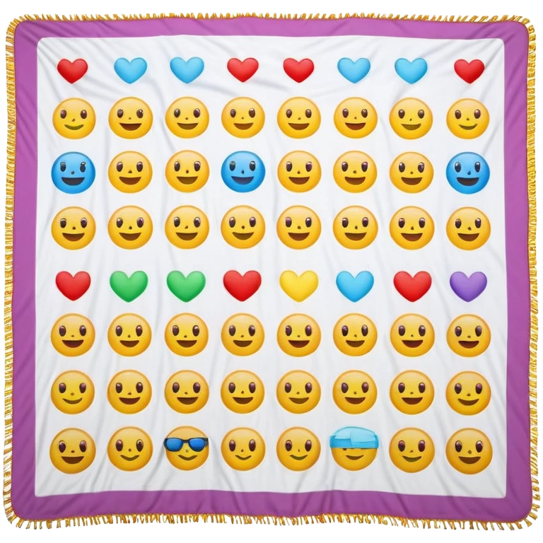 Emoji in blanket emoji