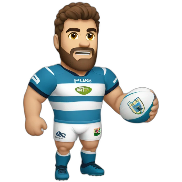 Pumas-argentinian-rugby-xv-with-ball at hands emoji