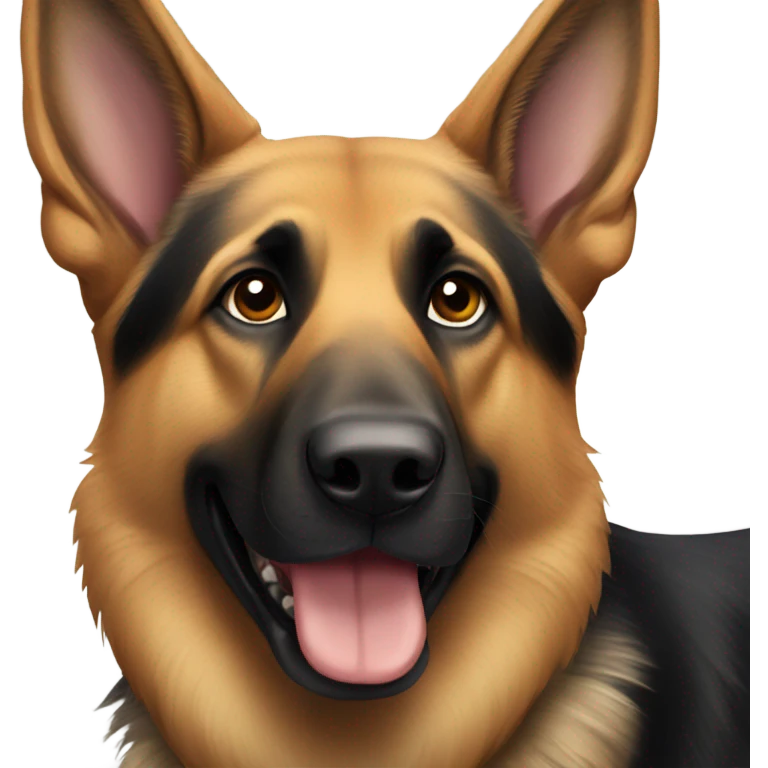 German shepherd male named Jasper emoji