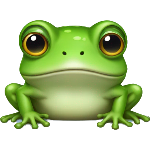 Rain frog emoji