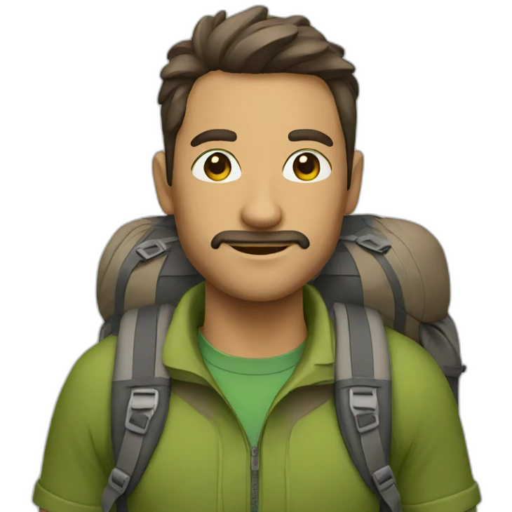 HIKER emoji