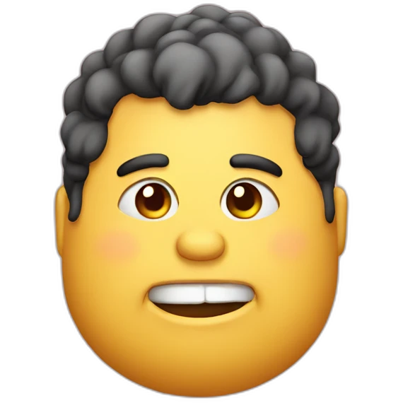 fat but hungry emoji
