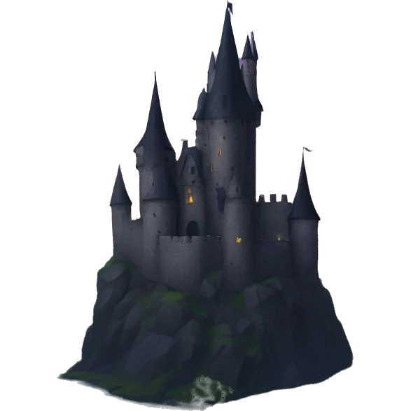 dark castle emoji