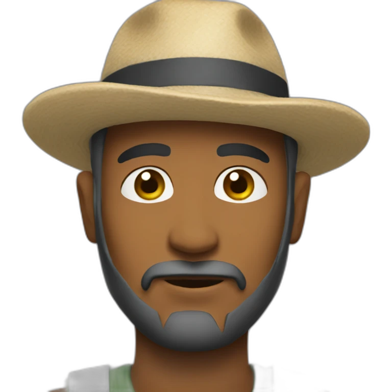 Jappan with a hat emoji