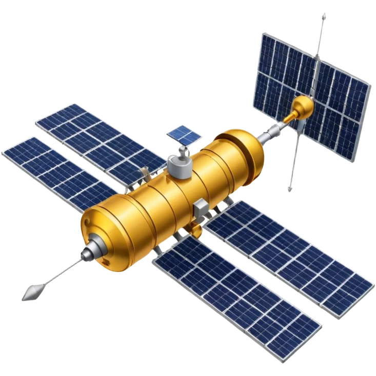 satellite in orbit emoji