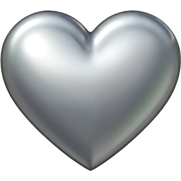 Chrome heart emoji