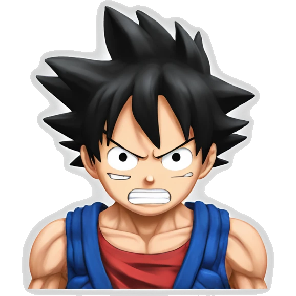 Luffy gear 5  emoji