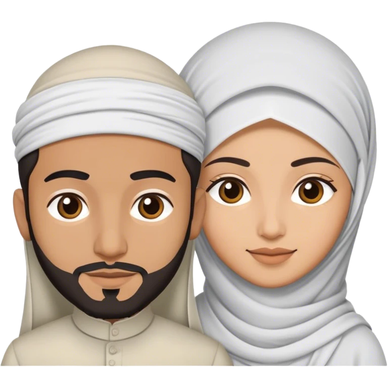 Muslim couple  emoji