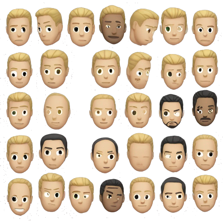 mike de tokyo revengers mais en avec un teint noir emoji