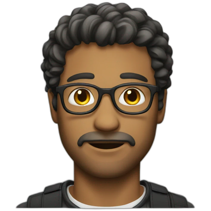 French-guy emoji