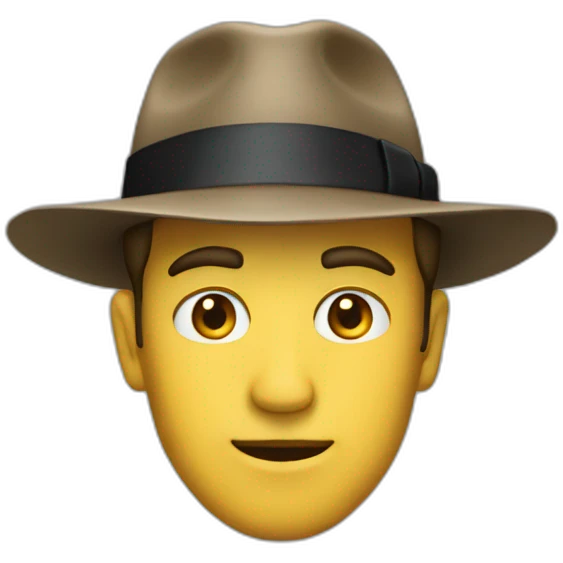 Trilby emoji