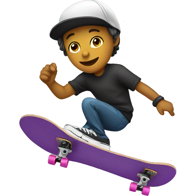 skateboarder emoji