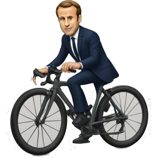 macron su un velo emoji