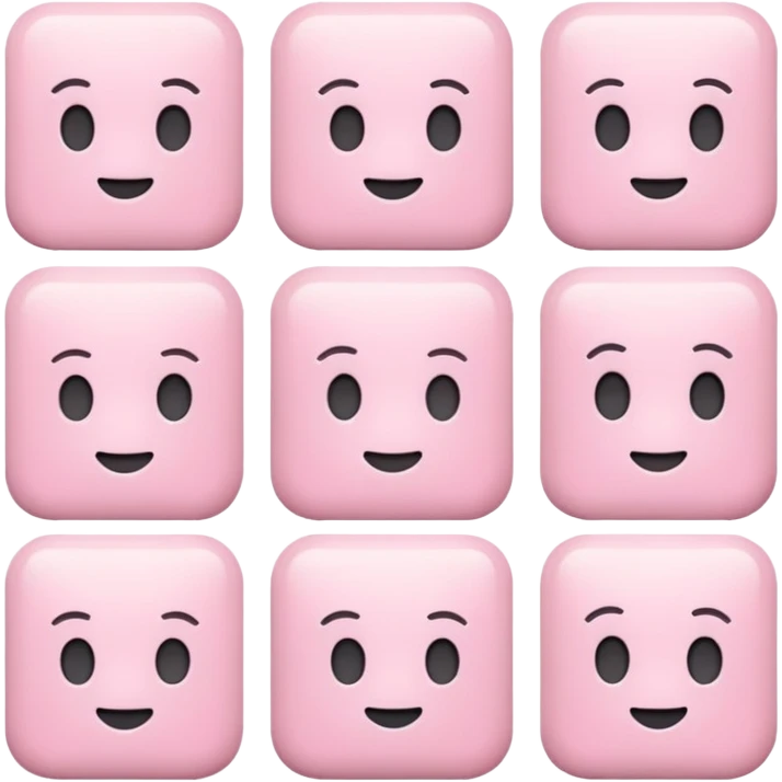 soft pink  emoji